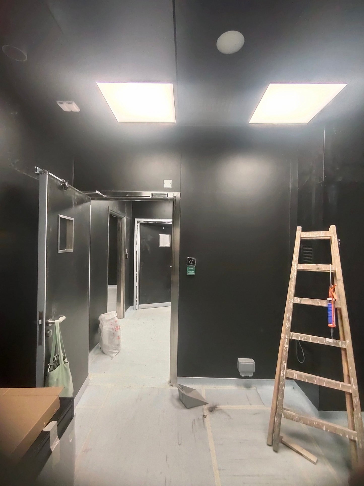 Wall anti-collision plastic sheet engineering